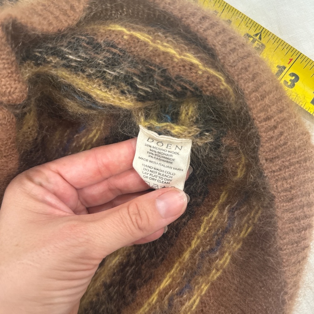 Doen Multicolor Patterned Cardigan - image 6